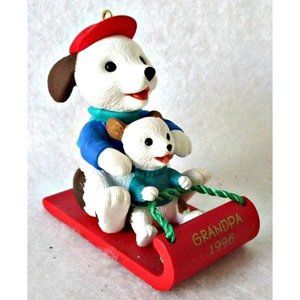 Grandpa Christmas Ornament 1996 Hallmark Retired